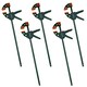 image 1 of 24" Quick Grip Rapid Ratchet Vice Bar Clamps Holder Spreader Speed Clamp 5pc