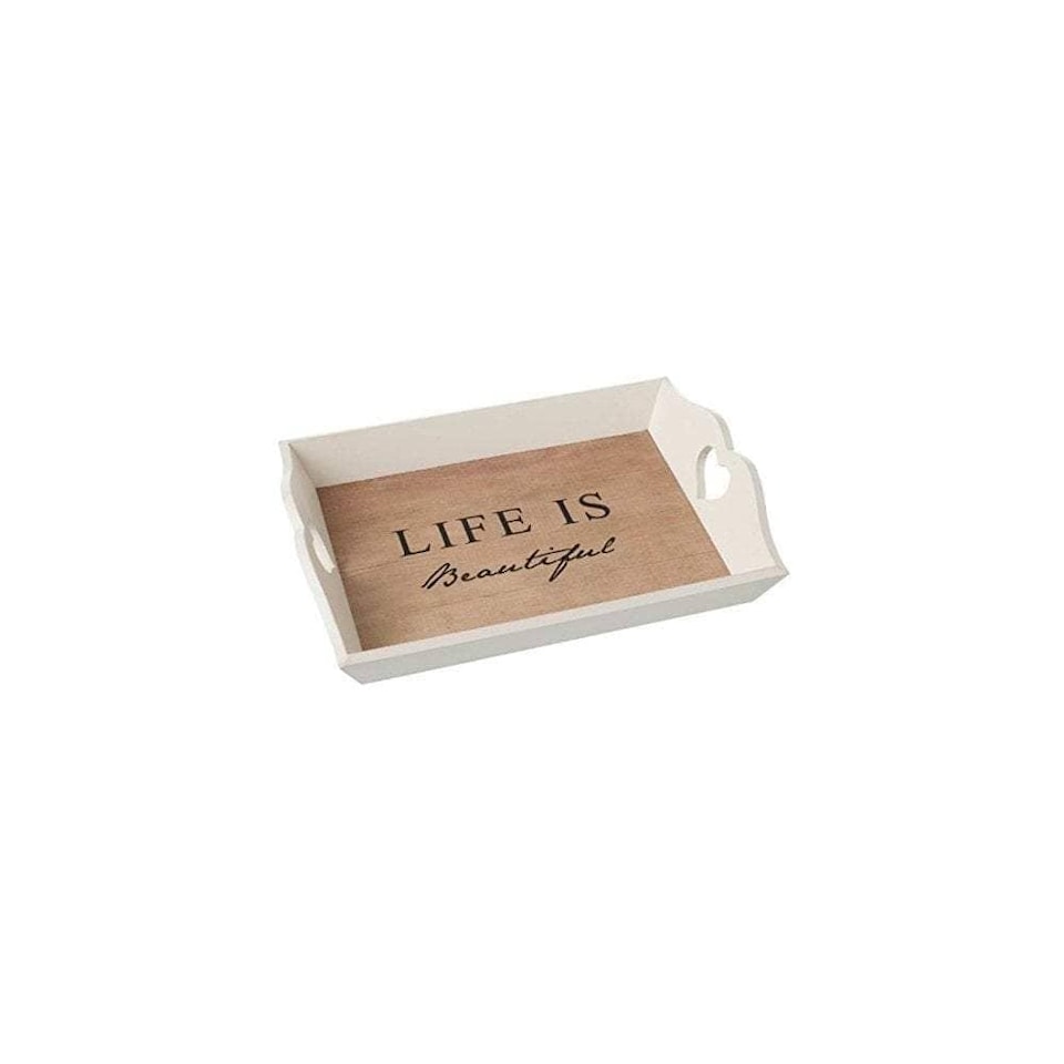 Heaven Sends Life Is Beautiful Wooden Tray