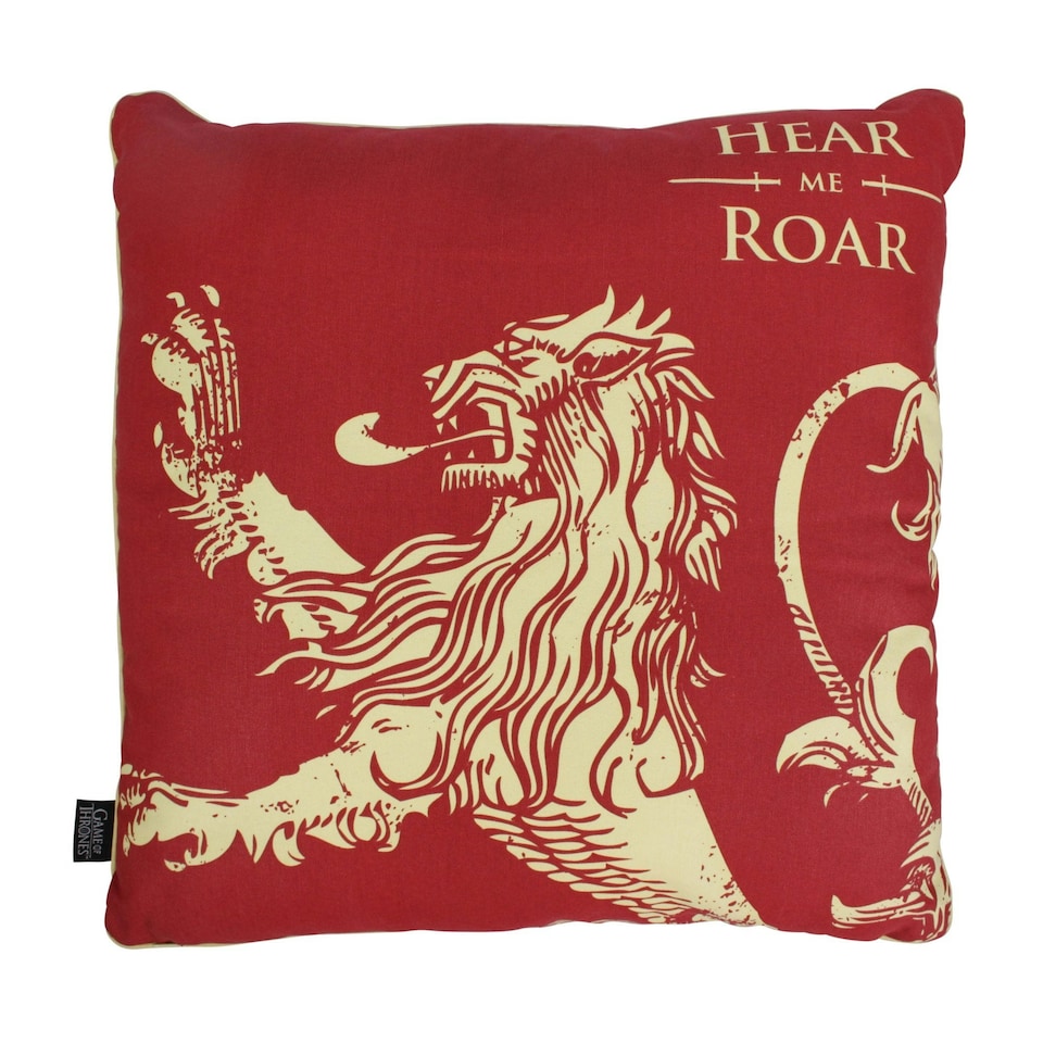 image 1 of Game of Thrones Cushion - Lannister