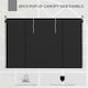 image 3 of Outsunny 3x3(m) or 3x6m Pop Up Gazebo Side Panels Replacement, 2 Pack, Black
