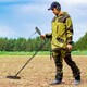 image 2 of Outsunny Metal Detector for Adults and Beginners, Gold Detector with Higher Accuracy IP68 Waterproof Coil, 5 Professional Modes with Pinpoint & Memory Mode, Bigger Backlit LCD Display with DSP Chip
