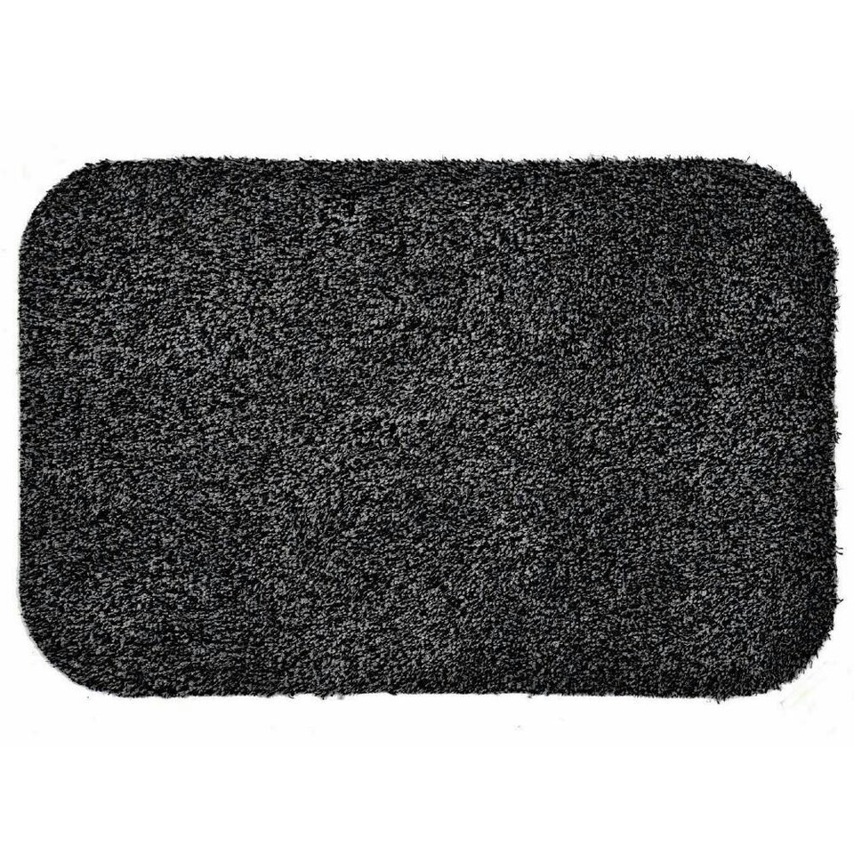 image 1 of Dirt Stopper Small Doormat 50x75cm - Jet Black Door Mat