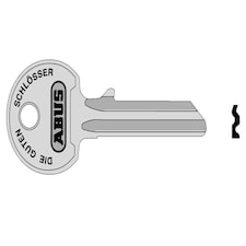 ABUS Mechanical 36/55 55Mm Right Hand Key Blank