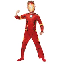 Iron Man Childrens/Kids Costume - Red - 7-8 Years 7