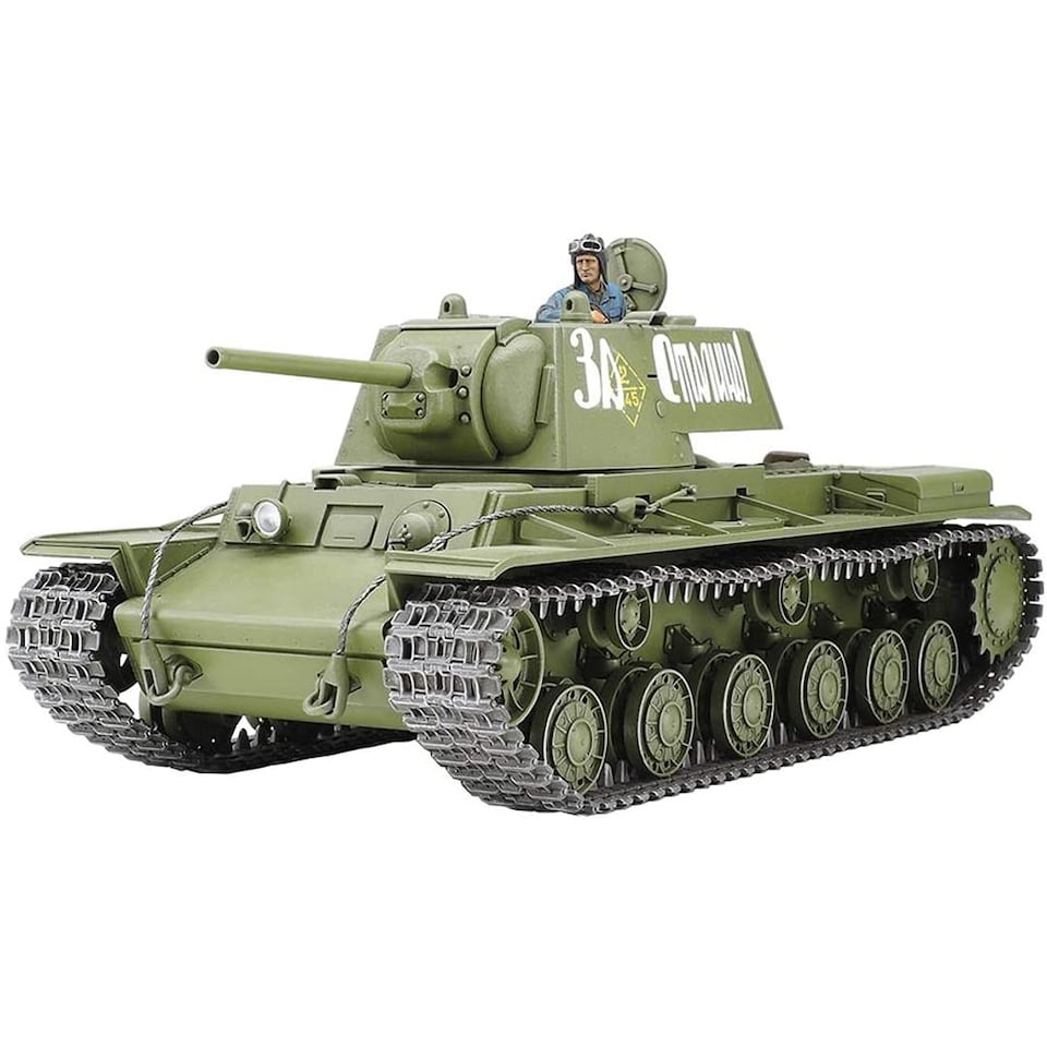 image 1 of Tamiya 35372 Russian KV-1F 1941 Early Heavy Tank (1:35 Scale)