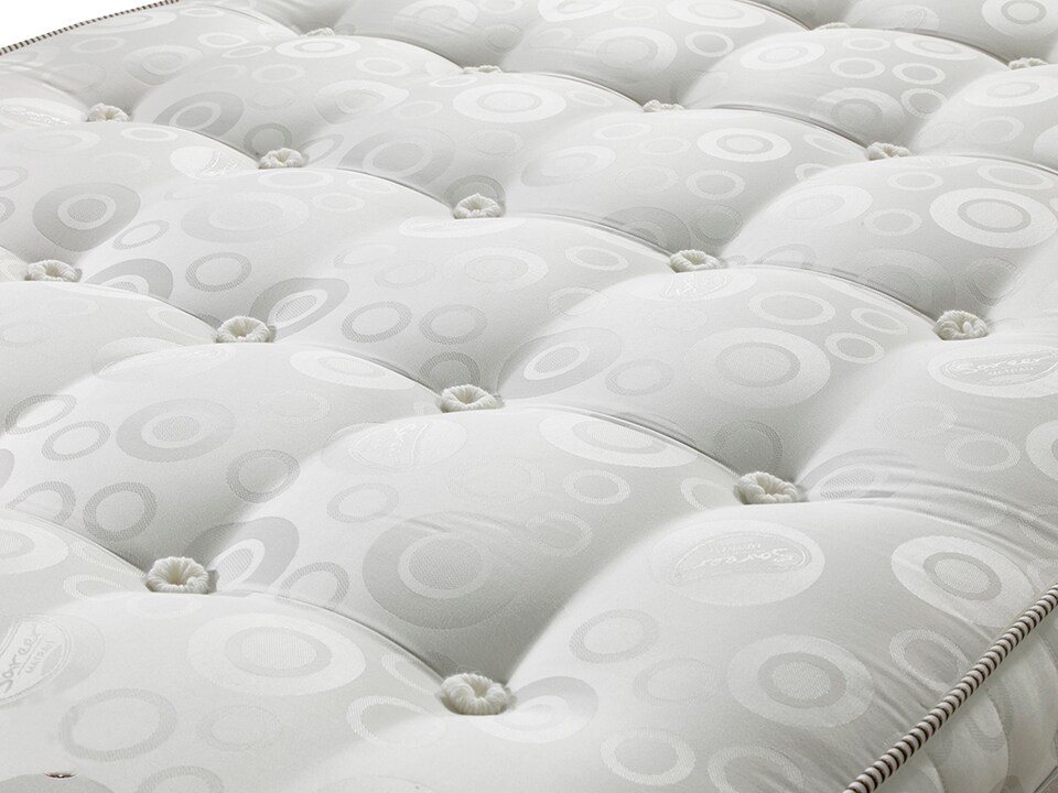 image 1 of Sareer 3000 Pocketo Pocket Sprung Gel Foam Mattress 4FT6 | White | Double