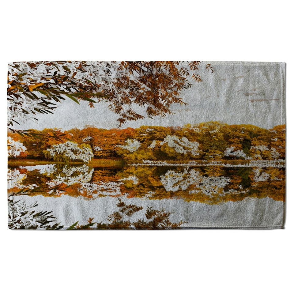 image 1 of Autumn Lake (Kitchen Towel)
