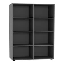 8-Cube Shelving Unit - Tall | Grey | 1