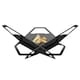 image 1 of Primrose Fire Pit Bowl Chic Metal Steel Black 71cm