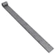 image 5 of Trailer Tailgate Strap Hinge Self Colour 12.5mm Pin Weld On 460mm Long 20pc Grey