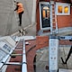 image 4 of 4.7m Telescopic Ladder Multi-Purpose folding Ladders Telescopic Extendable Portable Sturdy Loft Ladder