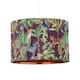 image 1 of Safari - Velvet Safari Design 30cm Pendant or Table Lamp Shade | Multi | Gold | Large | 1