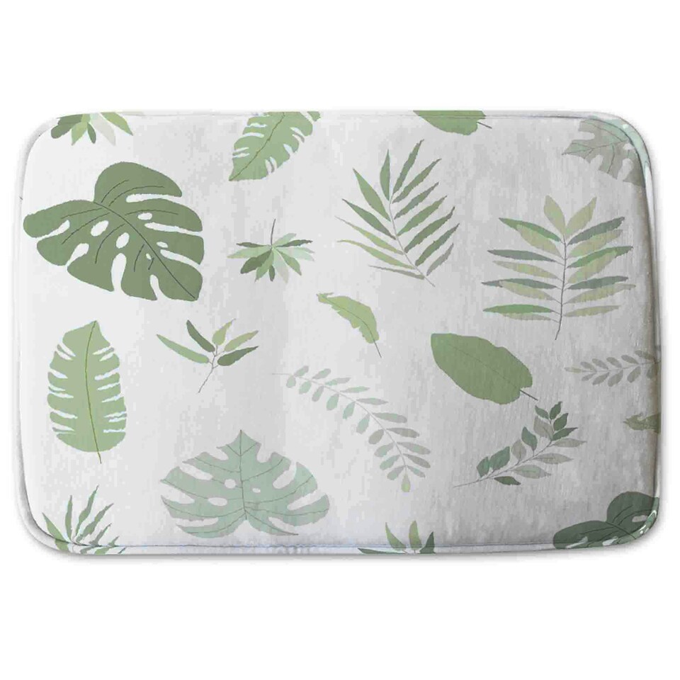 image 1 of Exotic Tropical Plants Bathmat