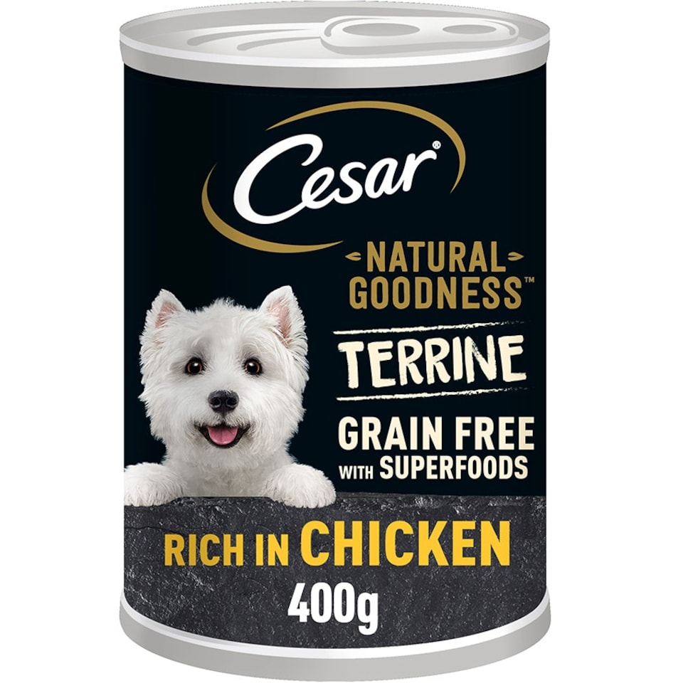 image 1 of Cesar Can Natural Goodness Chicken In Loaf 400g x 6