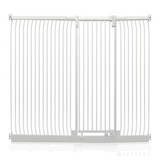 Safetots Extra Tall Elite Safety Gate, 225cm - 234cm, Matt White, Extra Tall 96.8cm in Height, Pressure Fit Stair Gate, Baby Gate for Doors Hallways and Spaces, Safety Barrier, Easy Installation