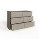 image 5 of Luno 6 Drawer Chest Of Drawers - Putty