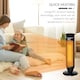 image 5 of HOMCOM 1000W/2000W Tower Heater w/ 42° Oscillation Remote Control Timer
