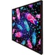image 3 of Painted bird feathers (Picture Frame) Grey | XL
