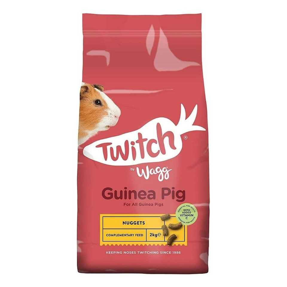 image 1 of Twitch by Wagg Guinea Pig Nuggets Food 2kg