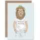 image 1 of Fashion Animal Dressed Lion Kids Birthday Child Kids Card