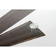 image 2 of Dining Table DKD Home Decor Crystal Brown Transparent Walnut 120 x 120 x 76 cm