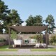 image 2 of Box Pergola and Decking Kit - Wood - L480 x W480 cm - Rustic Brown
