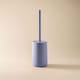image 3 of COSMIC Toilet Brush Free-standing Polyresin Soft Touch Lavander Saona Collection
