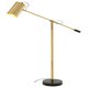 image 2 of Interiors by Premier Gold Floor Lamp Gold