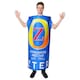 image 1 of 5 Ozters Beer Can Costume Blue | One Size