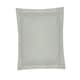 image 2 of Belledorm Egyptian Cotton Oxford Pillowcase - Platinum - 75cm x 50cm Grey