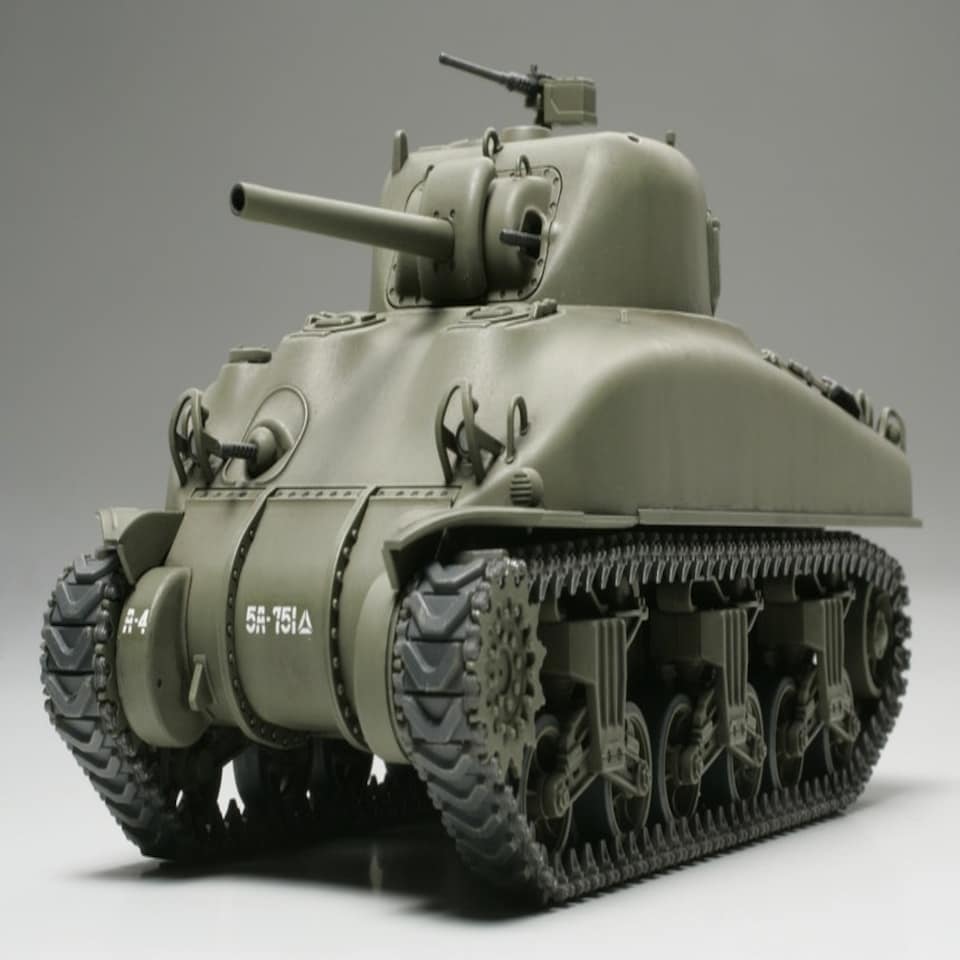 Tamiya US M4A1 Sherman Medium Tank (1:48 Scale)