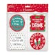 image 1 of Pack of 8 Novelty Christmas Coasters