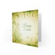 image 2 of Bunny Soft Green Grunge Easter Card