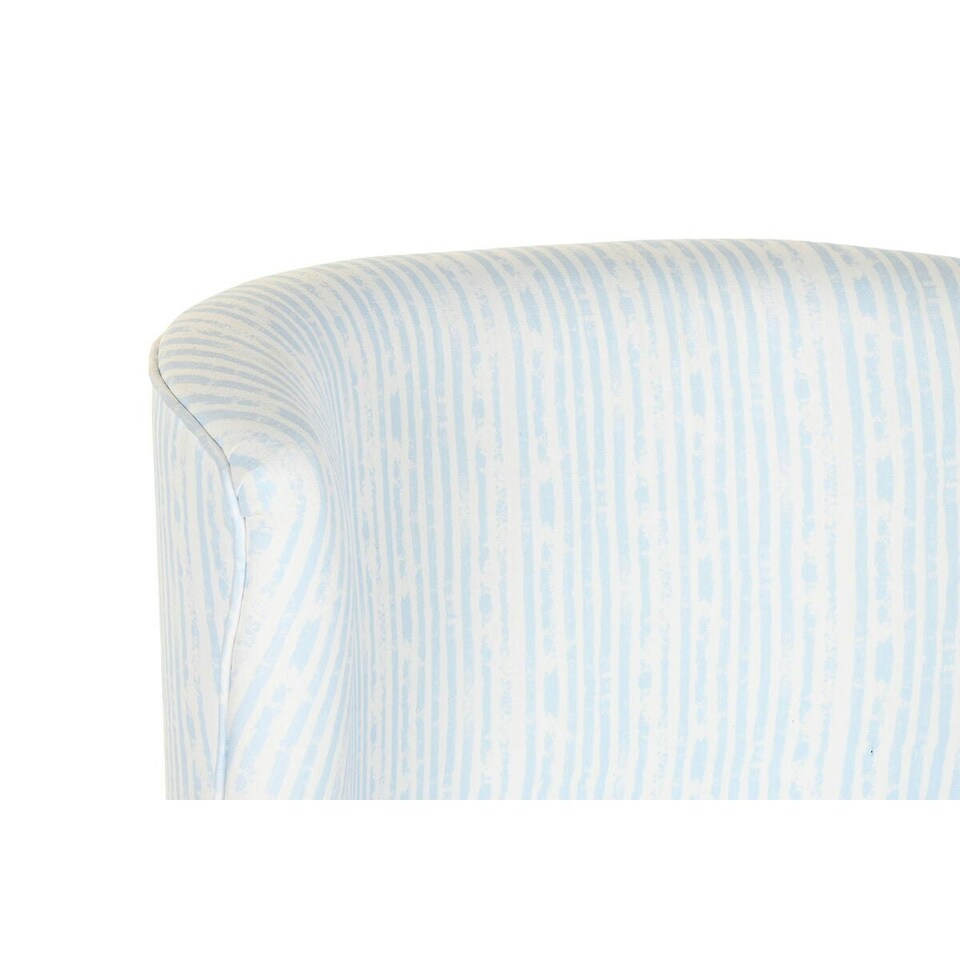 image 1 of Armchair DKD Home Decor 73 x 67 x 85 cm Blue Wood White Blue
