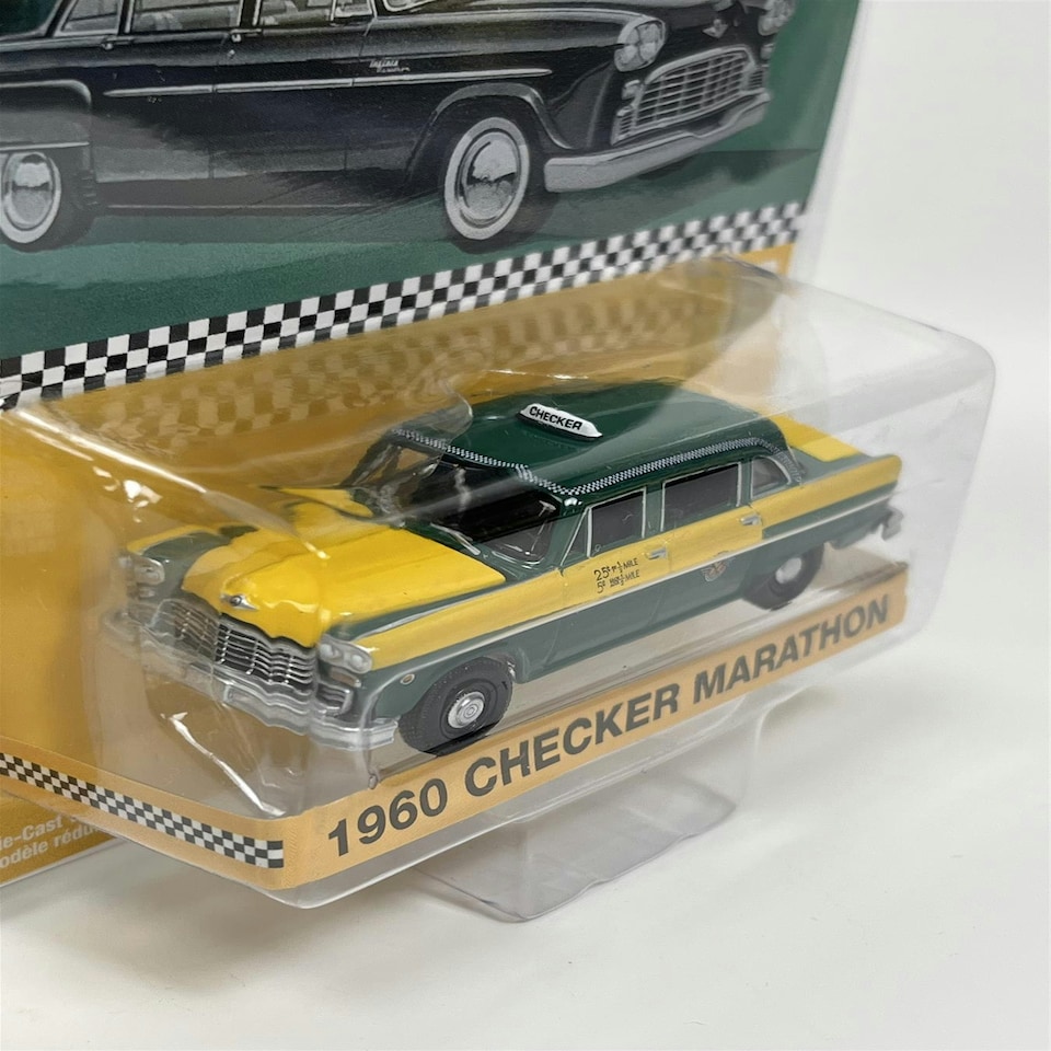 image 1 of 1960 Checker Marathon 60th Anniversary Checker 1:64 Scale Greenlight 28060C
