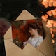 image 3 of Childe Hassam Art Card Woman Portrait on Victorian Chair