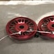 image 3 of Staffs Aluminium BBS Style Wheels in Red 16.9x10mm STAFFS43