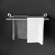 image 2 of COSMIC Double towel rail, Chrome, ARCHITECT S+ Collection