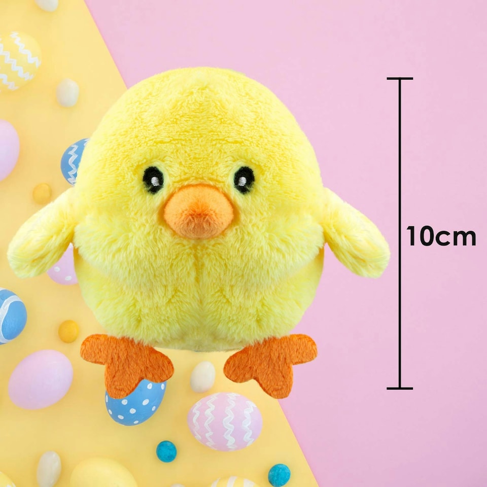 image 1 of VFM - Baby Chick Soft Easter Toy 10cm - Super Soft Cuddly (2 Pack)
