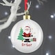 image 2 of Personalised Santa Bauble