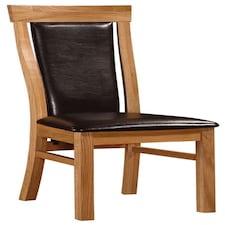 Mats Solid Oak Chair Brown