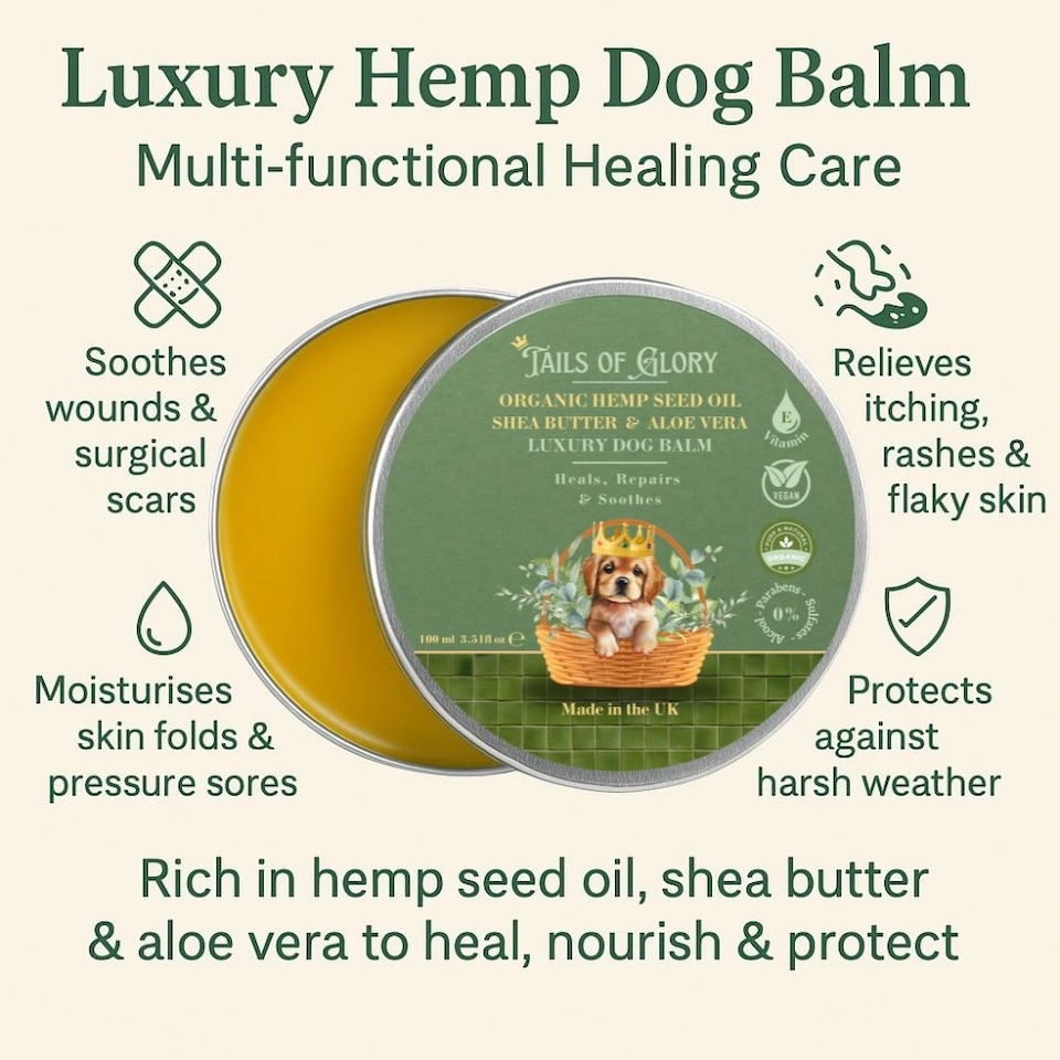 image 1 of Tails of Glory Organic Botanical Dog Balm
