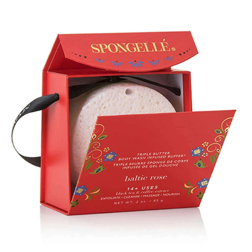 Spongelle Romanticism Body Wash Triple Buffer Baltic Rose 85g