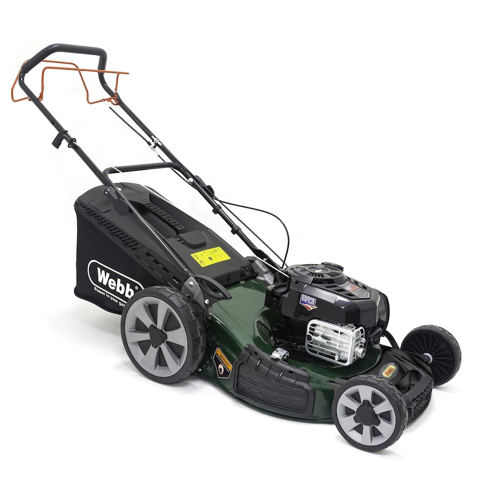 image 1 of Webb Supreme Self-Propelled Petrol Rotary Lawnmower - 46 cm or 53 cm