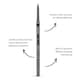 image 2 of War Paint The Shape & Filler Dual-Ended Beard and Brow Defining Pencil, Helps Create Hair-Like Strokes for a Natural, Fuller Look, Medium Brown 0.1g