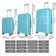 image 8 of Medium Suitcase 24’ Inch Hard Shell Checked Luggage - Lightweight & Durable, USB Charging Port, Secure TSA Lock, Dual Spinner Wheels