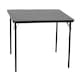 image 2 of Square Folding Standard Bridge Card Game Black Table