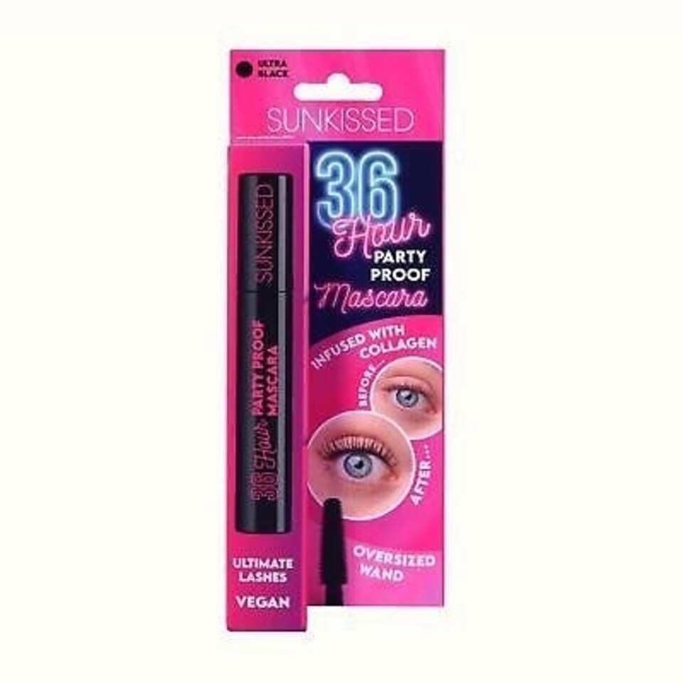 image 1 of Sunkissed 36 Hour Party Proof Mascara 12ml - Black N/A