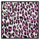 image 2 of Pink fluffy leopard (Picture Frame) White | S