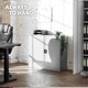 image 8 of Filing Cabinet - 3 shelves, height-adjustable, lockable, 90 x 40 x 90 cm Grey